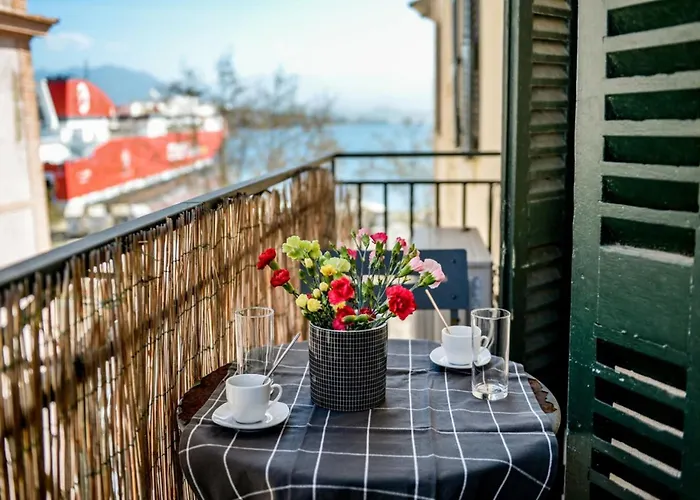 Apartment Flavia - Balcony Glimpse Of The Sea Ajaccio (Corsica)